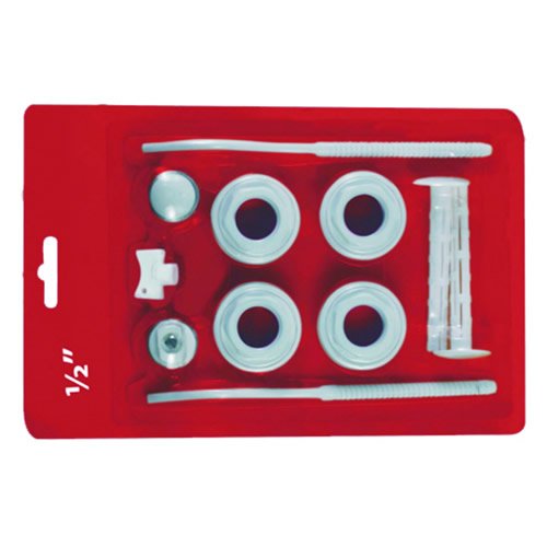 Набор для подключения радиаторов 1/2" (с кронштейнами)