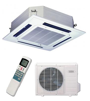 Кассетный кондиционер General Climate GC/GU-4C24HRN1