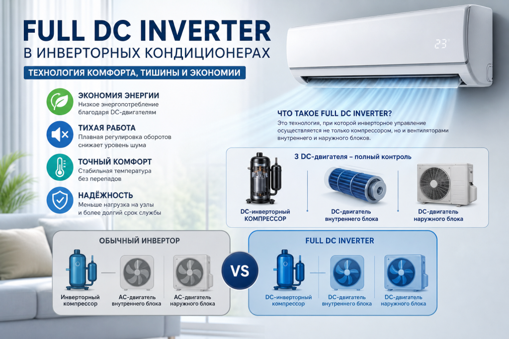 Full DC Inverter кондиционер