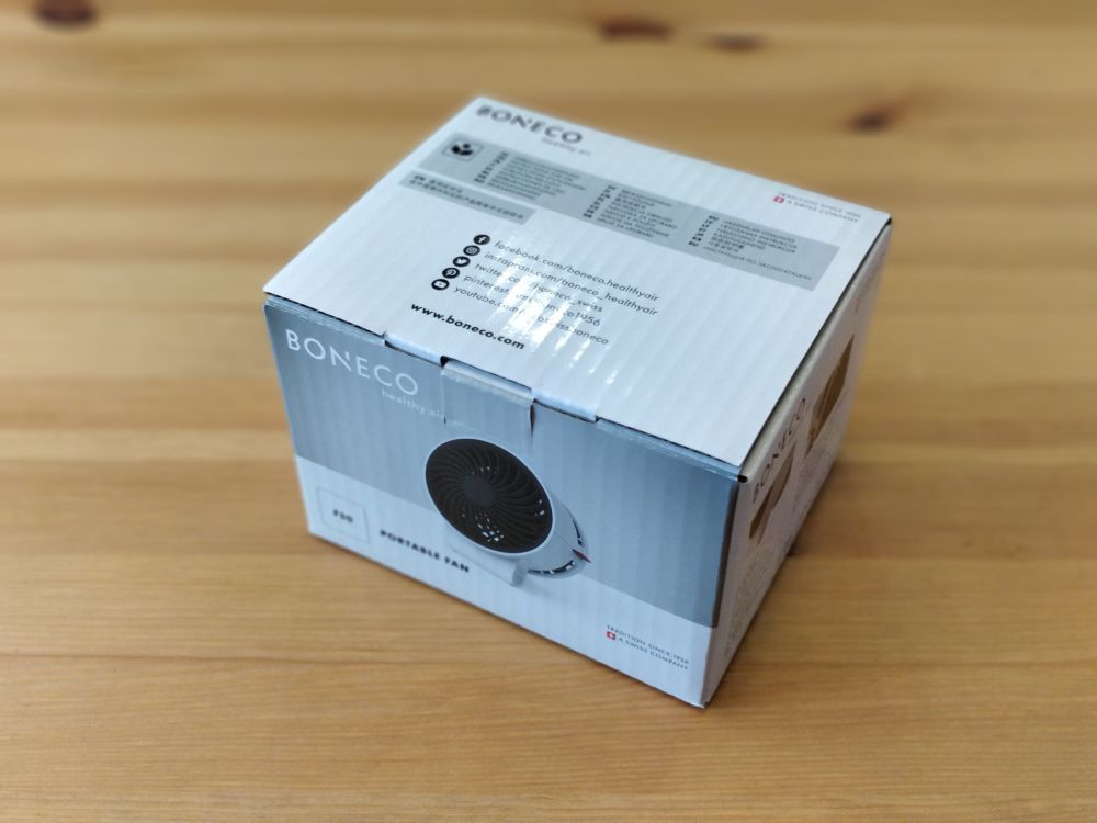 Упаковка Boneco F50 Air shower Упаковка Boneco F50 Air shower