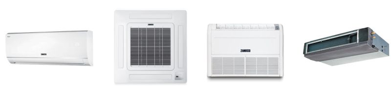 Типы внутренних блоков кондиционеров - фото Типы внутренних блоков кондиционеров