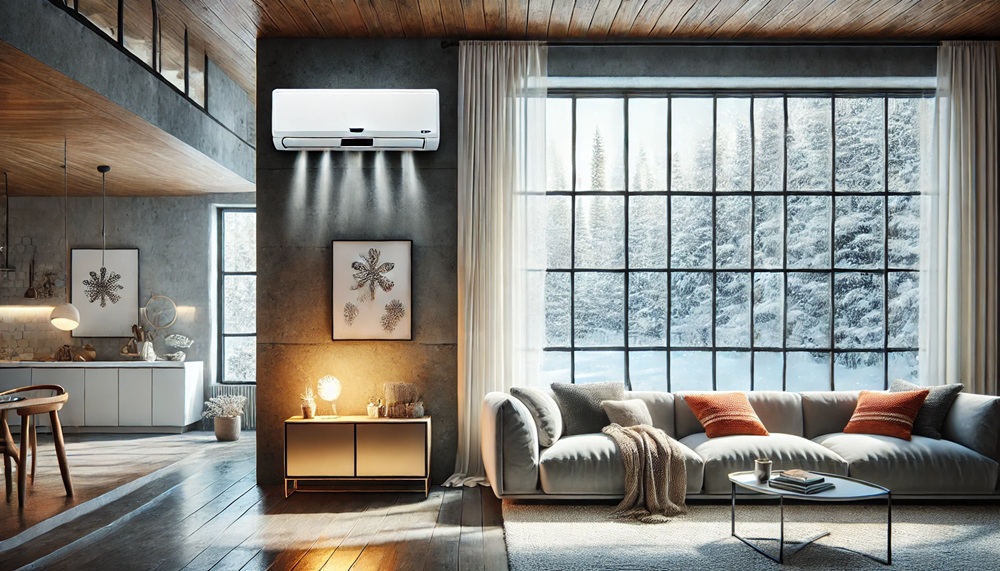 Можно ли включать кондиционер на обогрев зимой?