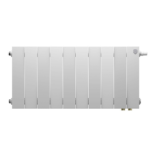 Радиатор биметаллический Royal Thermo PianoForte 300 Белый VR80 - 10 секц.