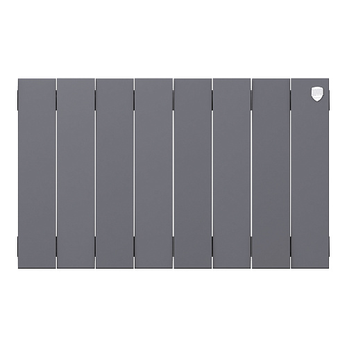 Радиатор биметаллический Royal Thermo PianoForte 300 Серебристый - 8 секц.