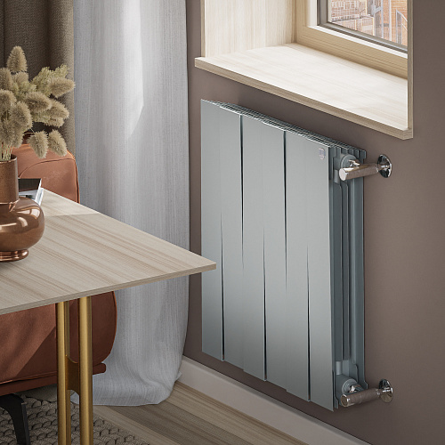 Радиатор Royal Thermo PianoForte 500/Silver Satin - 6 секц.
