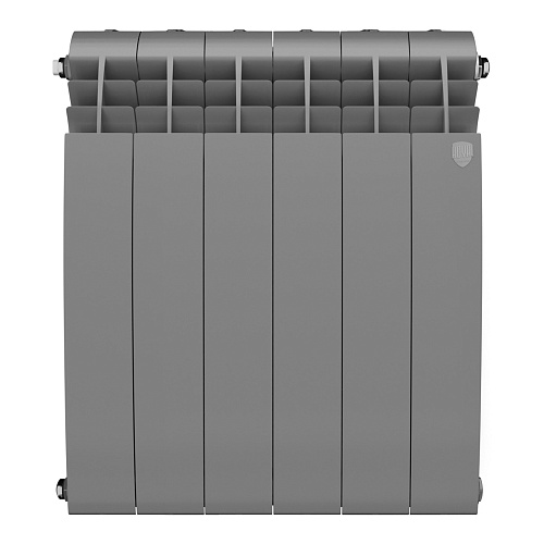 Радиатор Royal Thermo BiLiner 500/Silver Satin - 6 секц.