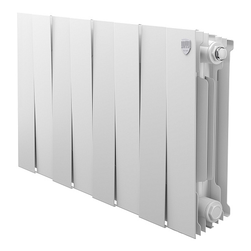 Радиатор биметаллический Royal Thermo PianoForte 300 Белый - 8 секц.