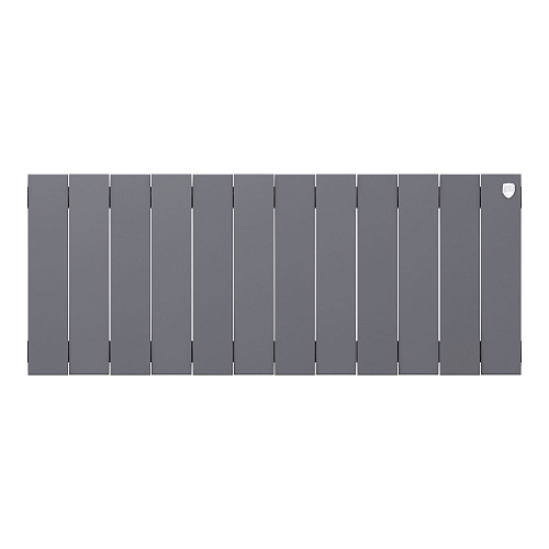 Радиатор биметаллический Royal Thermo PianoForte 300 Серебристый - 12 секц.