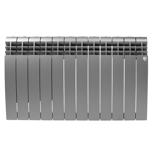 Радиатор Royal Thermo BiLiner 500/Silver Satin - 12 секц.