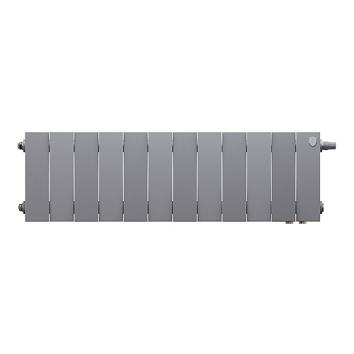 Радиатор биметаллический Royal Thermo PianoForte 200 Серебристый VR80 - 12 секц.