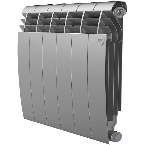 Радиатор Royal Thermo BiLiner 500/Silver Satin - 6 секц.