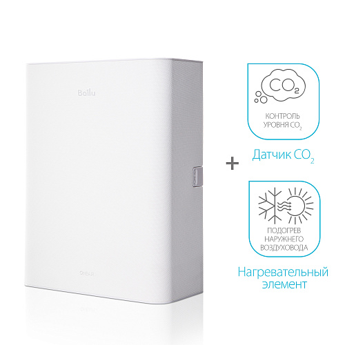 Очиститель воздуха приточный Ballu ONEAIR ASP-100WM белый
