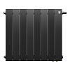 Радиатор биметаллический Royal Thermo PianoForte 500 Чёрный VR80 - 8 секц. - 1