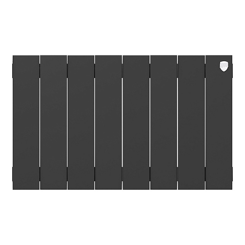 Радиатор биметаллический Royal Thermo PianoForte 300 Чёрный - 8 секц.