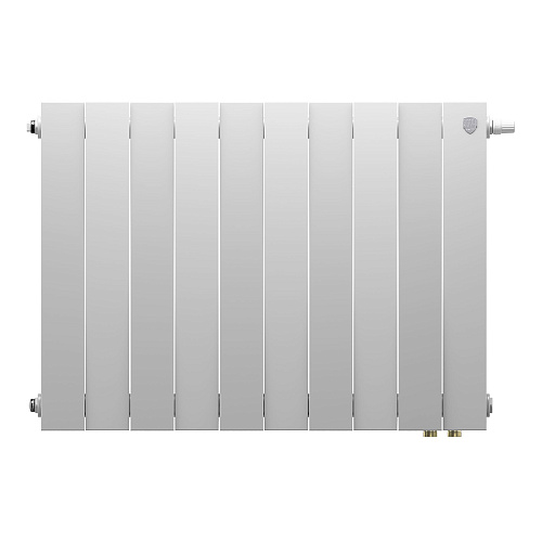 Радиатор биметаллический Royal Thermo PianoForte 500 Белый VR80 - 10 секц.