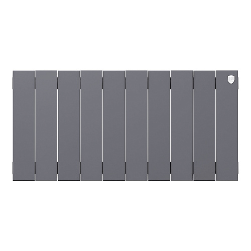 Радиатор биметаллический Royal Thermo PianoForte 300 Серебристый - 10 секц.