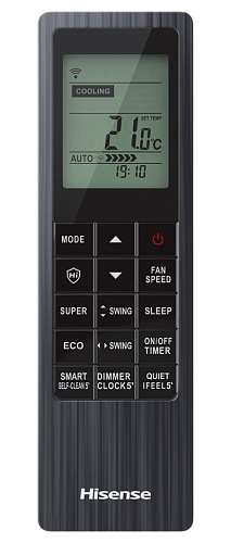 Кондиционер Hisense AS-13HW4SVDTG5В BLACK CRYSTAL CLASSIC A