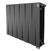 Радиатор биметаллический Royal Thermo PianoForte 500 Чёрный VR80 - 12 секц. - 0