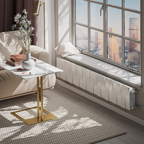 Радиатор биметаллический Royal Thermo PianoForte 200 Белый - 20 секц.