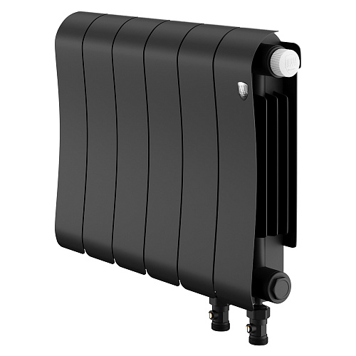 Радиатор биметаллический Royal Thermo Infinity 300 Noir Sable VR80 - 6 секц.