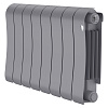 Радиатор биметаллический Royal Thermo Infinity 300 Silver Satin - 8 секц. - 0