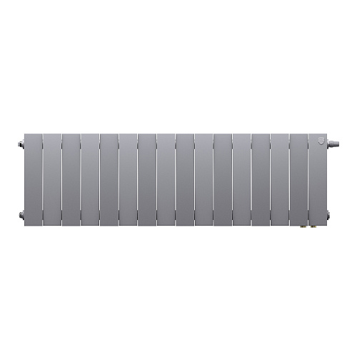 Радиатор биметаллический Royal Thermo PianoForte 300 Серебристый VR80 - 16 секц.