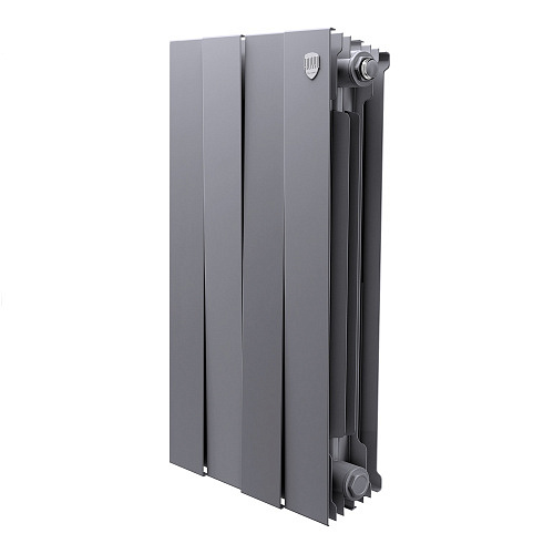 Радиатор Royal Thermo PianoForte 500/Silver Satin - 4 секц.