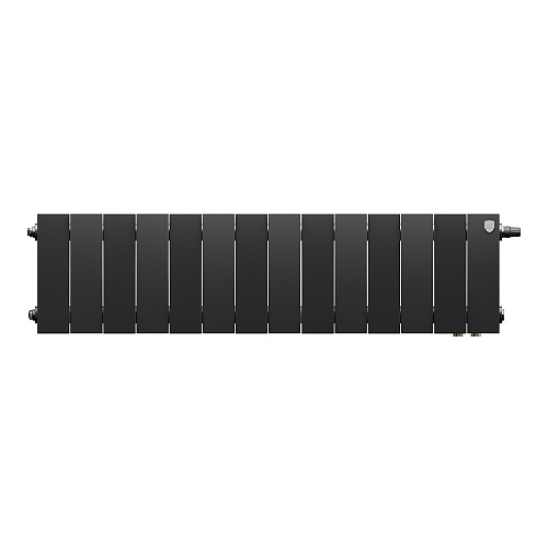 Радиатор биметаллический Royal Thermo PianoForte 200 Чёрный VR80 - 14 секц.