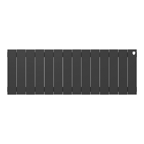 Радиатор биметаллический Royal Thermo PianoForte 300 Чёрный - 14 секц.