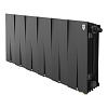 Радиатор биметаллический Royal Thermo PianoForte 300 Чёрный VR80 - 12 секц. - 0