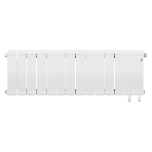 Радиатор биметаллический Royal Thermo Infinity 300 Bianco Traffico VR80 - 14 секц.