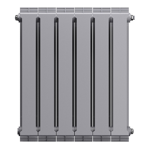 Радиатор Royal Thermo PianoForte 500/Silver Satin - 6 секц.