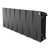 Радиатор биметаллический Royal Thermo PianoForte 300 Чёрный VR80 - 14 секц. - 0