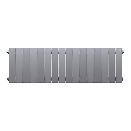 Радиатор биметаллический Royal Thermo PianoForte 300 Серебристый - 16 секц.