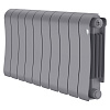 Радиатор биметаллический Royal Thermo Infinity 300 Silver Satin - 10 секц. - 0