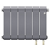 Радиатор биметаллический Royal Thermo Infinity 300 Silver Satin VR80 - 6 секц. - 1